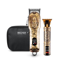 BARBER LAB CORDLESS CLIPPER KIT WITH TRAVEL CASE BECKER