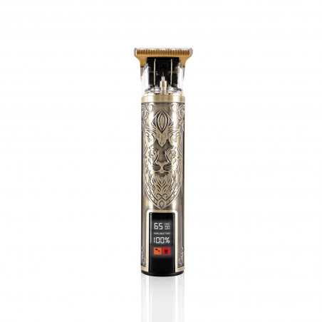 Tondeuse sans fil pour cheveux et barbes avec écran LED LION_GOLD BECKER SHAVES AND TRIMS