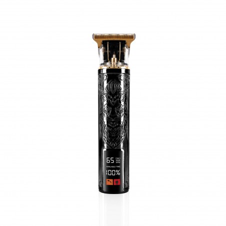 Tondeuse sans fil pour cheveux et barbes avec écran LED LION BLACK BECKER SHAVES AND TRIMS