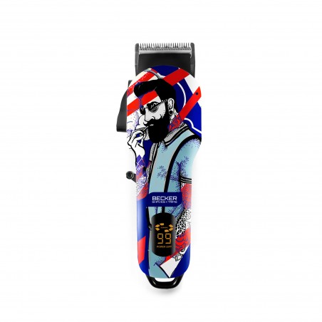 HERO II CORDLESS HAIR AND BEARD CLIPPER WITH ADJUSTABLE LEVER BECKER